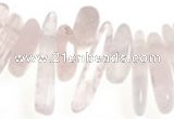 CCH10 16 inches rose quartz chips gemstone beads wholesale