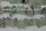 CCH207 34 inches 3*5mm fluorite chips gemstone beads wholesale