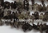 CCH208 34 inches 3*5mm smoky quartz chips gemstone beads wholesale