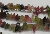 CCH212 16 inches 3*5mm tourmaline chips gemstone beads wholesale