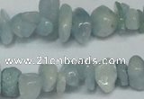 CCH215 34 inches 5*8mm aquamarine chips gemstone beads wholesale