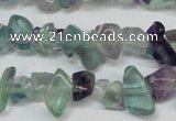 CCH216 34 inches 5*8mm fluorite chips gemstone beads wholesale