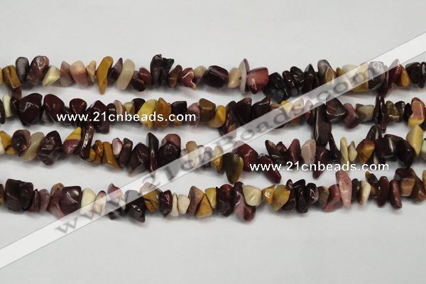 CCH219 34 inches 5*8mm mookaite chips gemstone beads wholesale