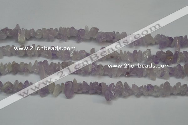 CCH222 34 inches 5*8mm lavender amethyst chips gemstone beads wholesale