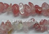 CCH237 34 inches 5*8mm cherry quartz chips beads wholesale