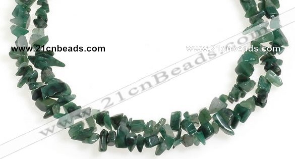 CCH25 34 inches african jade chips gemstone beads wholesale