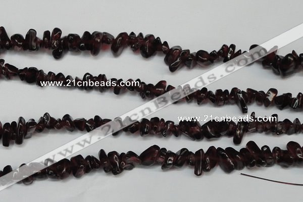 CCH250 34 inches 5*8mm synthetic crystal chips beads wholesale