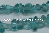 CCH254 34 inches 5*8mm synthetic crystal chips beads wholesale