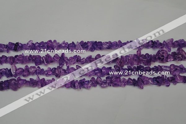 CCH260 34 inches 4*6mm synthetic crack crystal chips beads wholesale