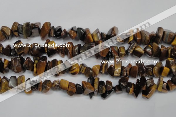 CCH278 34 inches 8*12mm tiger eye chips gemstone beads wholesale