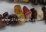 CCH297 34 inches 8*12mm mookaite chips gemstone beads wholesale