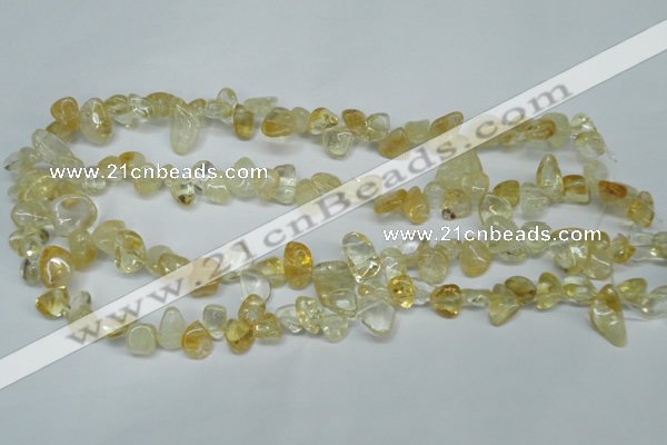 CCH312 15.5 inches 10*15mm citrine chips gemstone beads wholesale