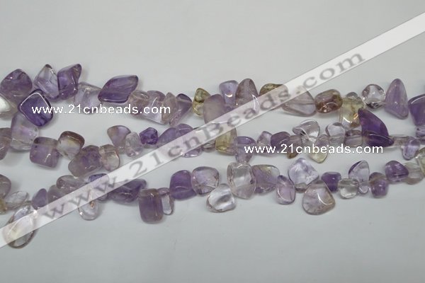 CCH314 15.5 inches 10*15mm ametrine chips gemstone beads wholesale