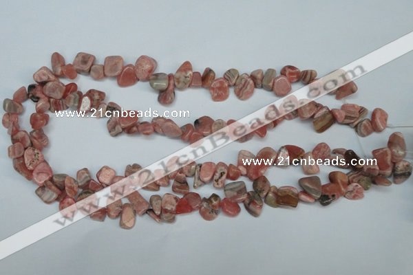 CCH328 15.5 inches 10*15mm rhodochrosite chips gemstone beads wholesale
