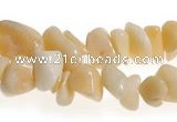 CCH35 35 inches pale yellow topaz chips gemstone beads wholesale