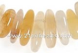 CCH36 16 inches topaz chips gemstone beads wholesale