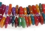 CCH44 32 inches multi color shell chips beads wholesale