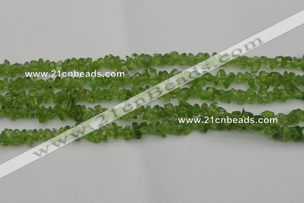 CCH600 15.5 inches 4*6mm olive quartz chips beads wholesale