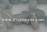 CCH608 15.5 inches 10*14mm - 15*20mm aquamarine chips gemstone beads