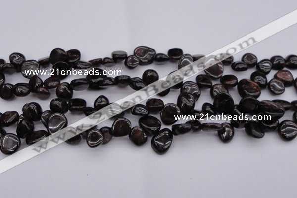 CCH617 15.5 inches 6*8mm - 10*14mm garnet chips gemstone beads