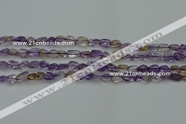 CCH674 15.5 inches 4*6mm - 5*8mm ametrine gemstone chips beads