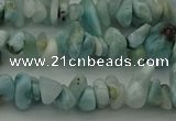 CCH676 15.5 inches 4*6mm - 5*8mm larimar gemstone chips beads