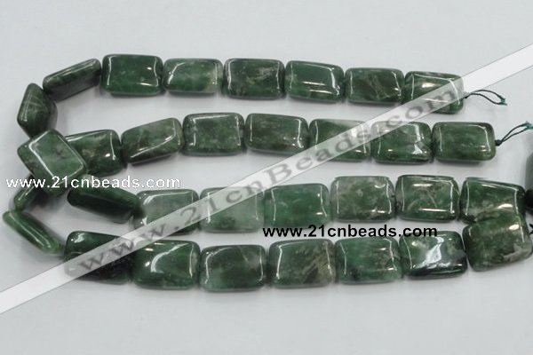 CCJ01 15.5 inches 18*25mm rectangle natural African jade beads wholesale