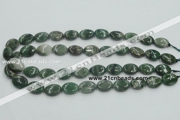 CCJ05 15.5 inches 13*18mm oval natural African jade beads wholesale