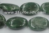 CCJ06 15.5 inches 18*25mm oval natural African jade beads wholesale