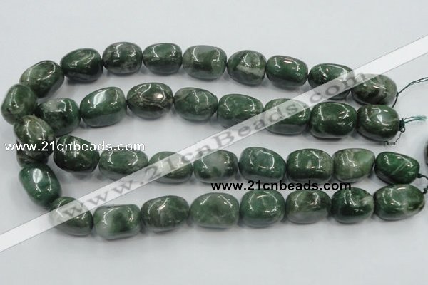 CCJ14 15.5 inches 16*22mm nugget natural African jade beads wholesale