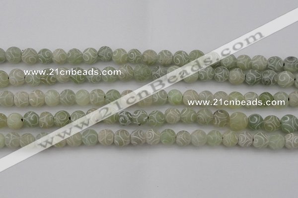 CCJ202 15.5 inches 8mm round China jade beads wholesale