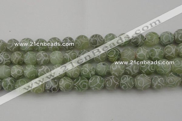 CCJ205 15.5 inches 14mm round China jade beads wholesale