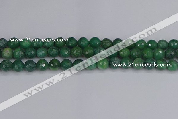 CCJ413 15.5 inches 10mm faceted round west African jade beads