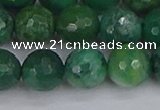 CCJ414 15.5 inches 12mm faceted round west African jade beads