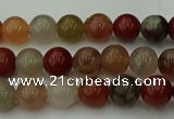 CCJ451 15.5 inches 6mm round colorful jasper beads wholesale