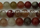 CCJ452 15.5 inches 8mm round colorful jasper beads wholesale