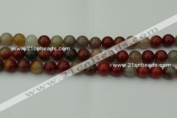 CCJ455 15.5 inches 14mm round colorful jasper beads wholesale