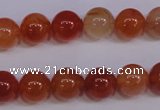 CCL04 15 inches 10mm round carnelian gemstone beads wholesale