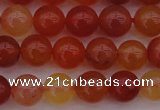 CCL62 15.5 inches 8mm round carnelian gemstone beads wholesale