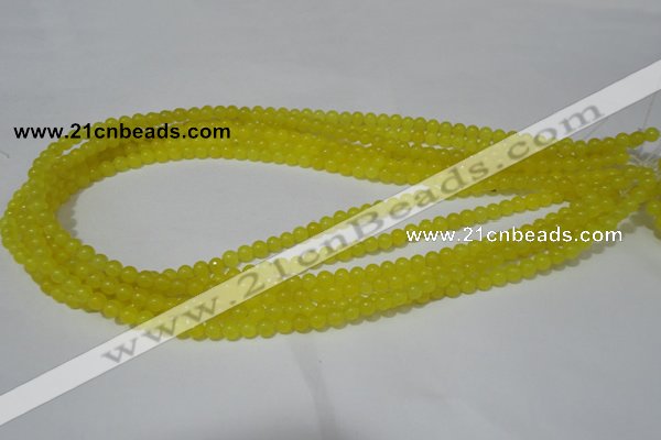 CCN01 15.5 inches 4mm round candy jade beads wholesale