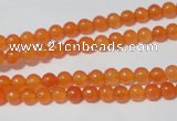 CCN03 15.5 inches 4mm round candy jade beads wholesale