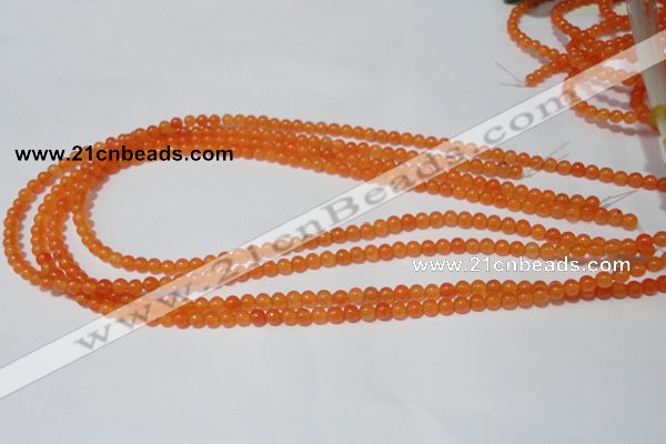 CCN03 15.5 inches 4mm round candy jade beads wholesale