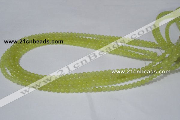 CCN06 15.5 inches 4mm round candy jade beads wholesale