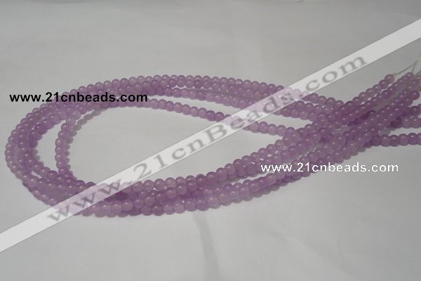 CCN08 15.5 inches 4mm round candy jade beads wholesale