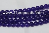 CCN10 15.5 inches 4mm round candy jade beads wholesale