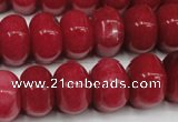 CCN100 15.5 inches 10*15mm rondelle candy jade beads wholesale