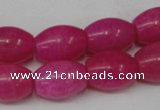 CCN113 15.5 inches 12*16mm rice candy jade beads wholesale