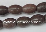 CCN116 15.5 inches 12*16mm rice candy jade beads wholesale