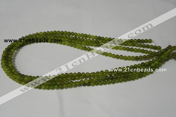 CCN12 15.5 inches 4mm round candy jade beads wholesale