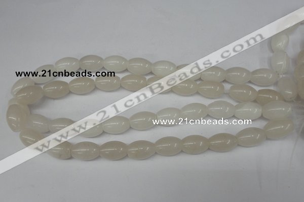 CCN120 15.5 inches 13*18mm rice candy jade beads wholesale